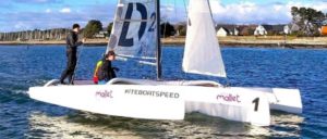 Arrivée du Trimaran Multi 23