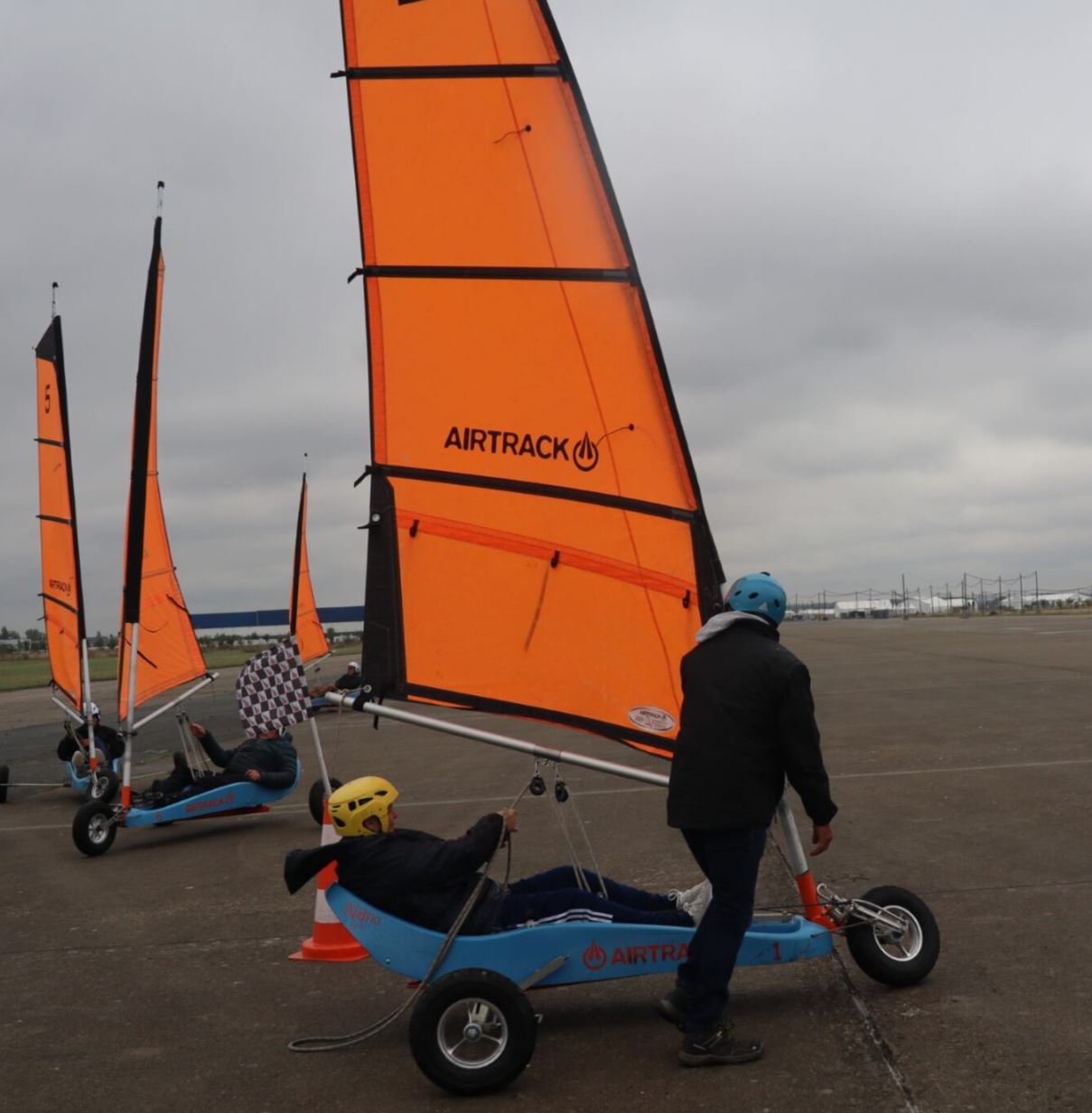 Séance de Char à Voile